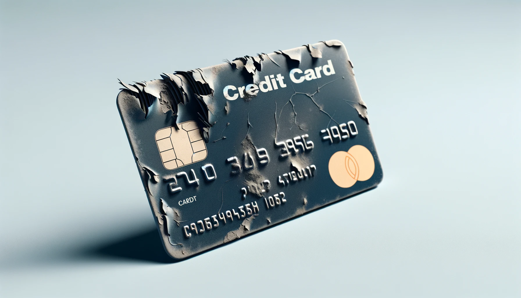 demagnetized credit card